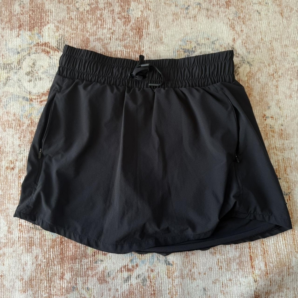 Black Athletic Skort